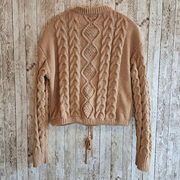 Self Esteem Sweater, L, Camel - Picture 7 of 7